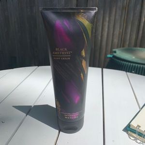 Black Amethyst Bath & Body Works Body Cream **READ**